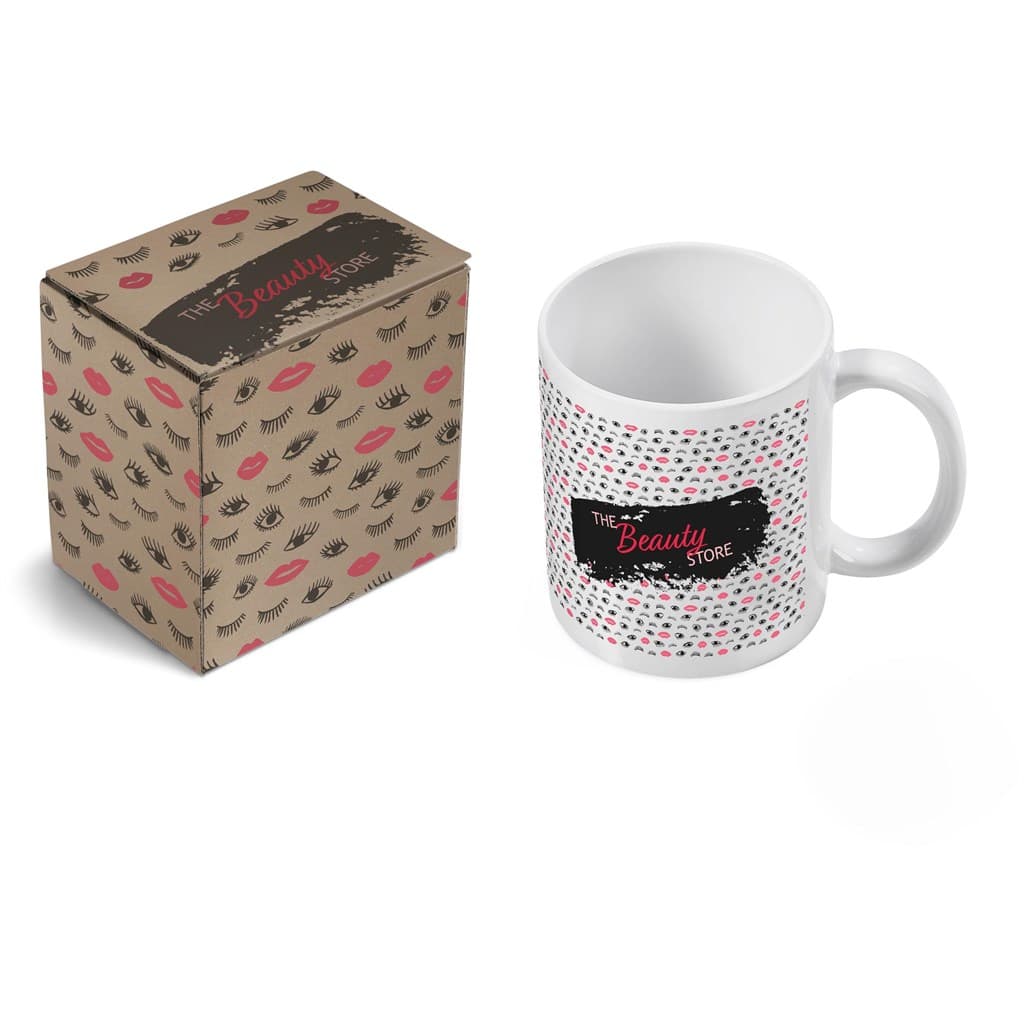 Blank Canvas Mug in Bianca Custom Digital Print Gift Box 2