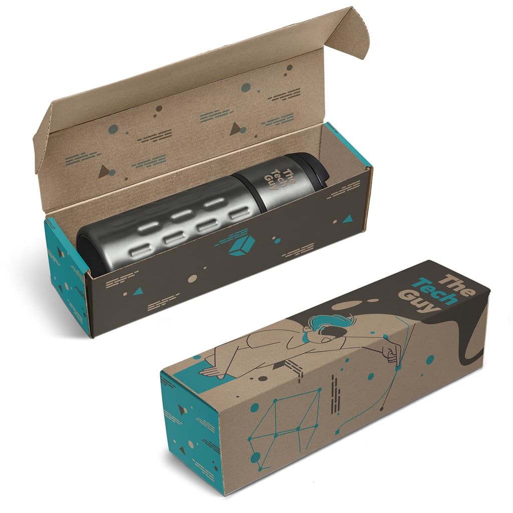 Binary Tumbler in Bianca Custom Gift Box 1