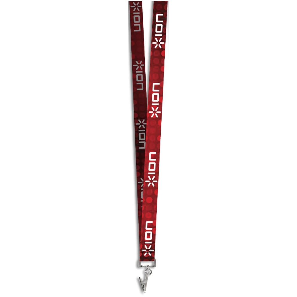 Altitude Crocodile Clip Double-Sided Sublimation Satin Lanyard 3
