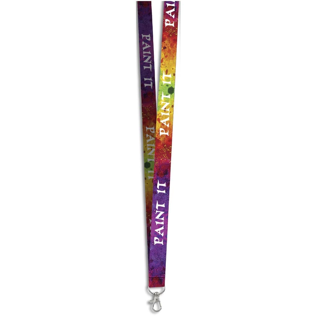 Altitude Snap Hook Clip Double-Sided Sublimation Satin Lanyard 2