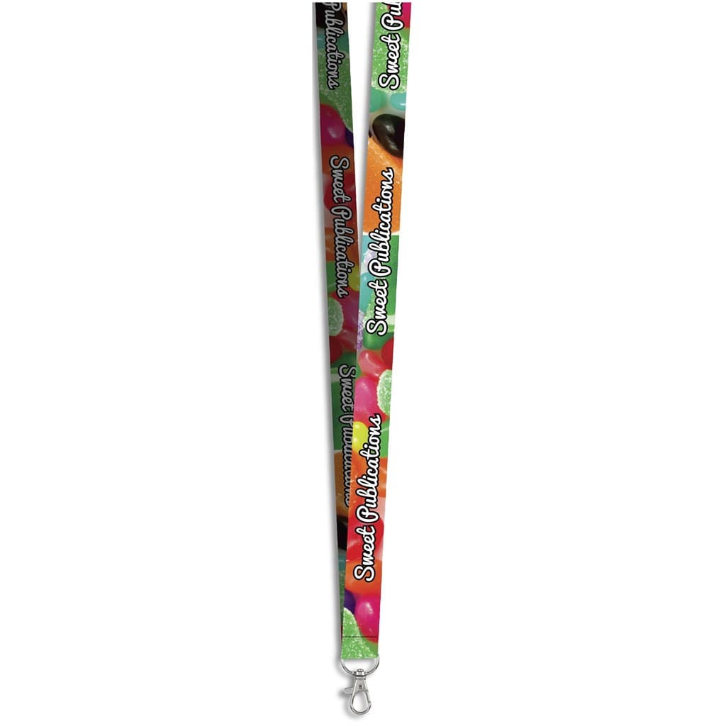 Altitude Snap Hook Clip Double-Sided Sublimation Satin Lanyard 4