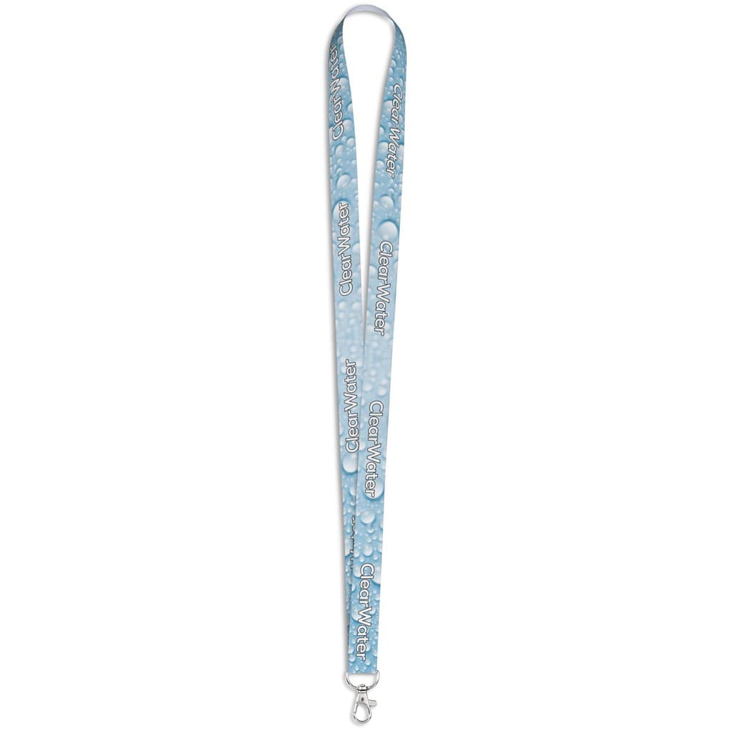 Altitude Snap Hook Clip Double-Sided Sublimation Petersham Lanyard 3