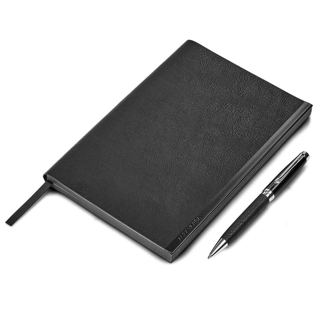 Alex Varga Corinthia Soft Cover Notebook & Pen Set 3