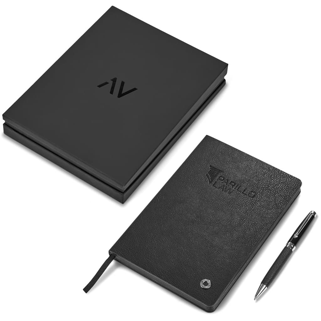 Alex Varga Corinthia Hard Cover Notebook & Pen Set 2