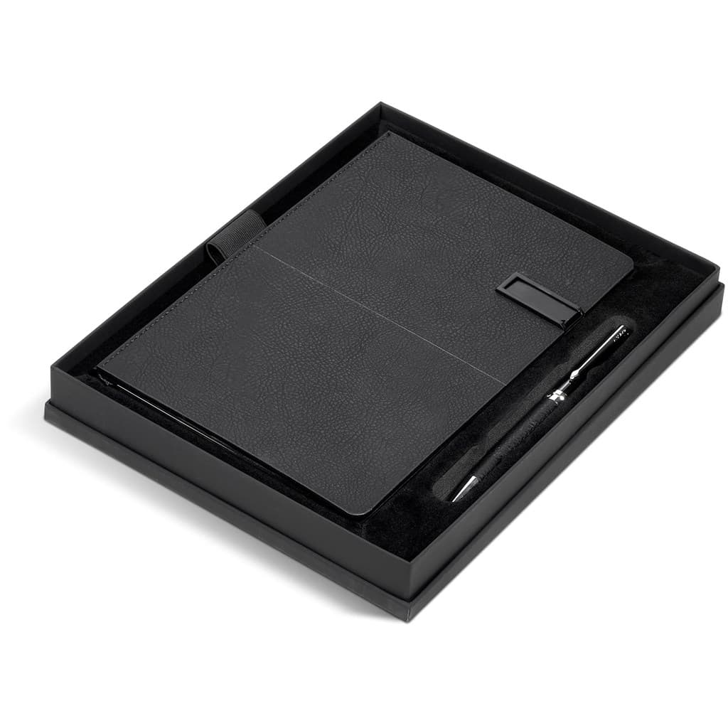 Alex Varga Corinthia Flash Drive Notebook & Pen Set - 32GB 9