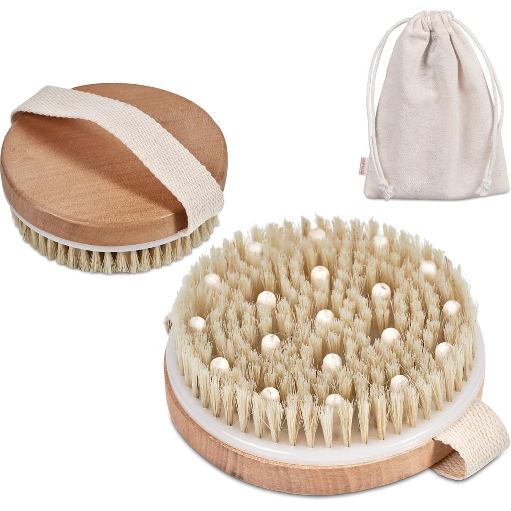 Eva & Elm Aura Bath Massage & Exfoliate Brush 6