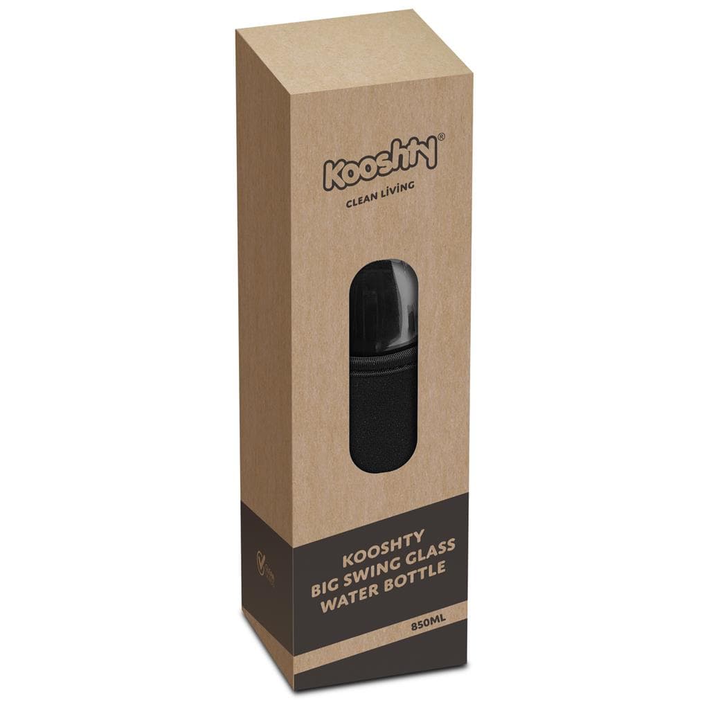 Kooshty Hands-Free Glass Water Bottle – 850ml 2
