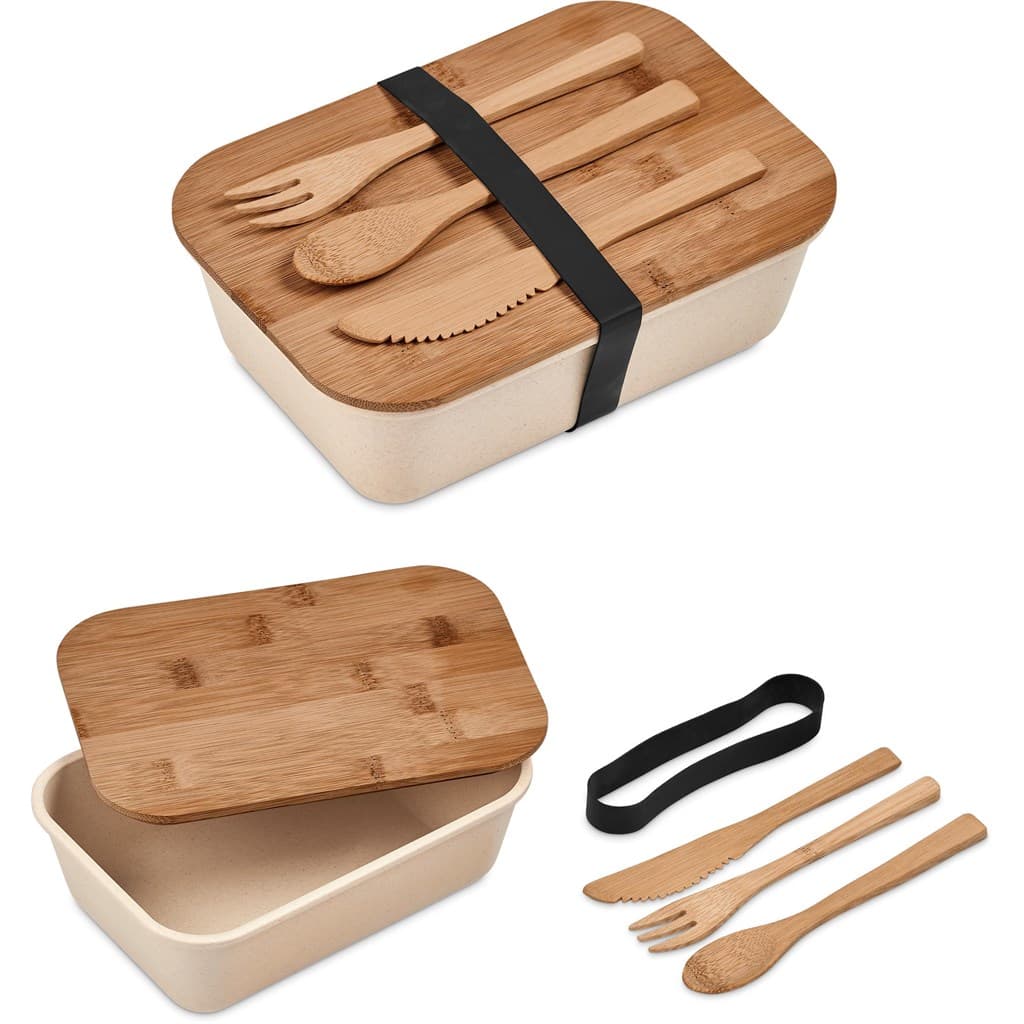 Kooshty Natura Plus Bamboo Fibre Lunch Box Set 9