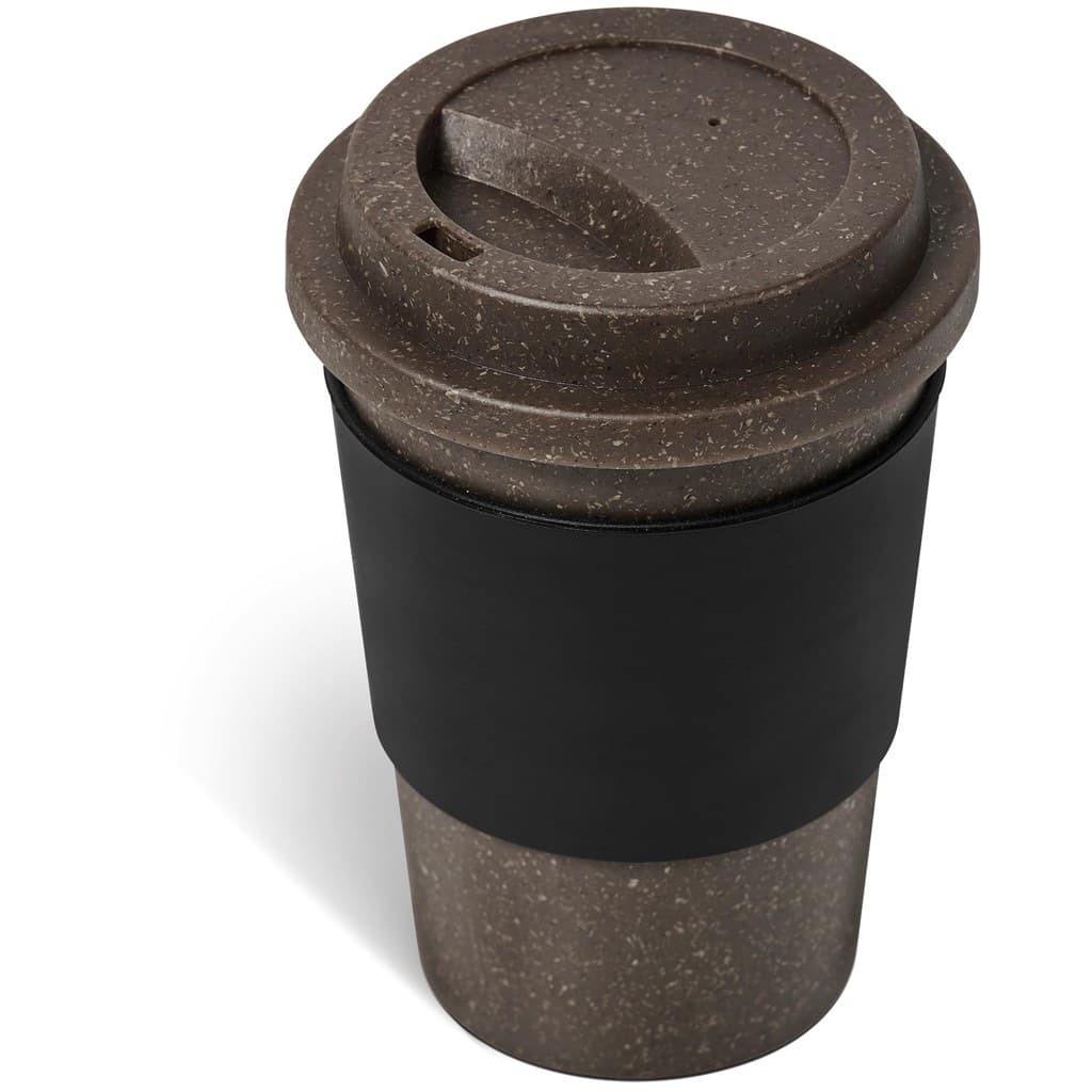 Kooshty Brown Bean Plastic Double-Wall Tumbler – 400ml 10