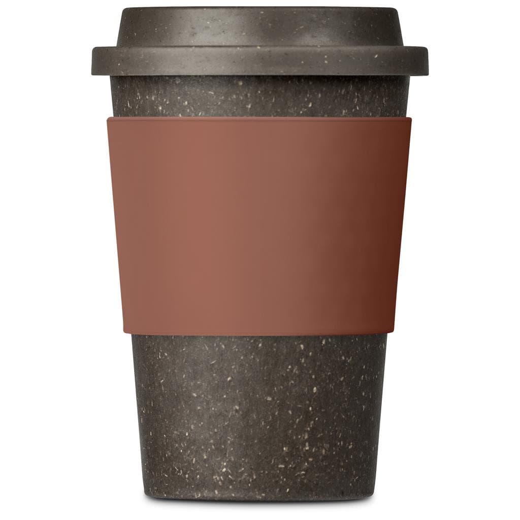 Kooshty Brown Bean Plastic Double-Wall Tumbler – 400ml 18