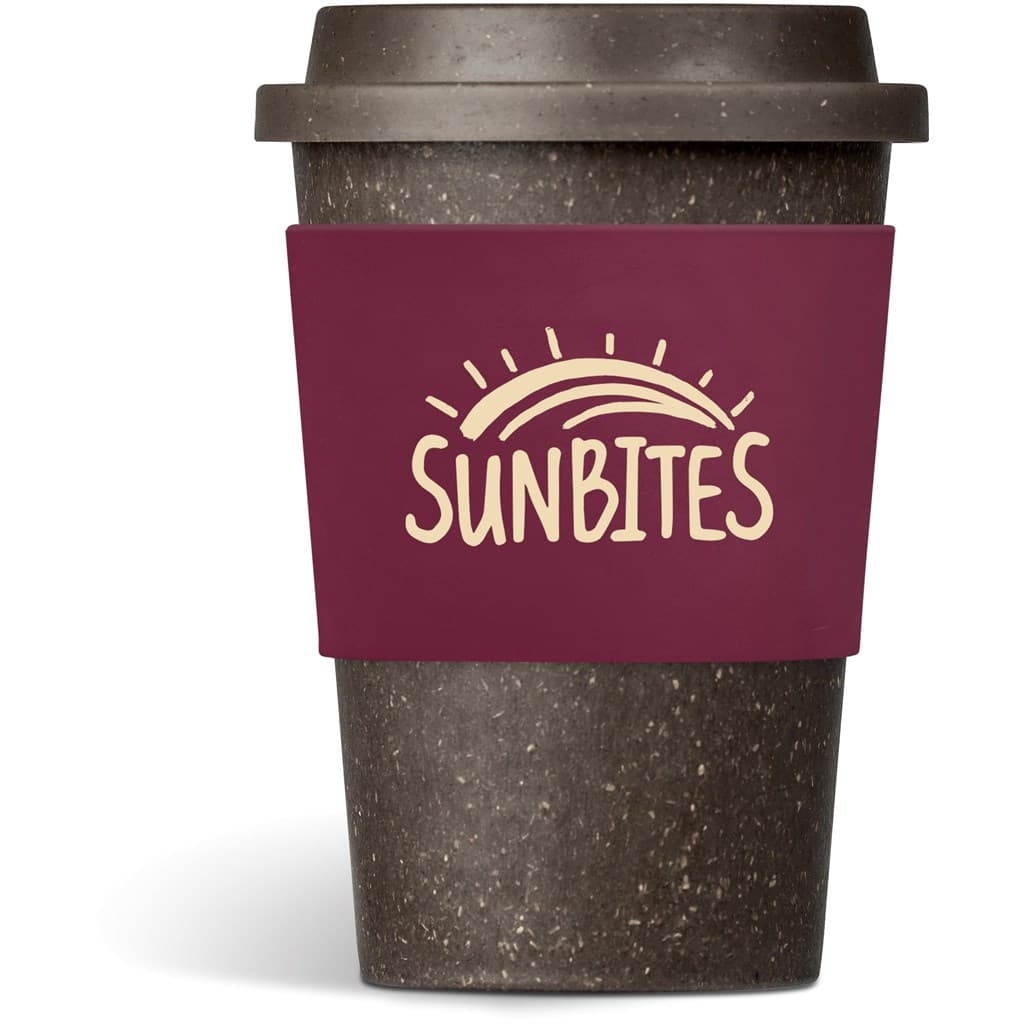 Kooshty Brown Bean Plastic Double-Wall Tumbler – 400ml 35