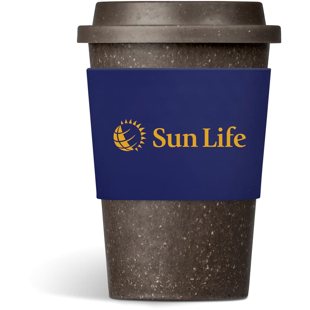 Kooshty Brown Bean Plastic Double-Wall Tumbler – 400ml 38