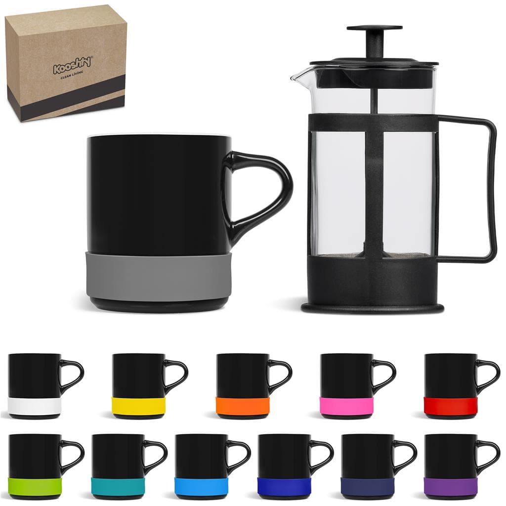 Kooshty Mixalot Black Koffee Set 3