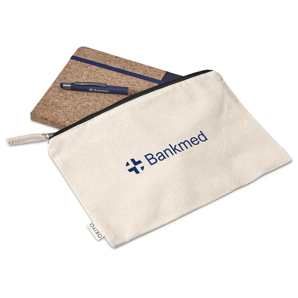 Okiyo Denki Cork Notebook & Pen Set 20