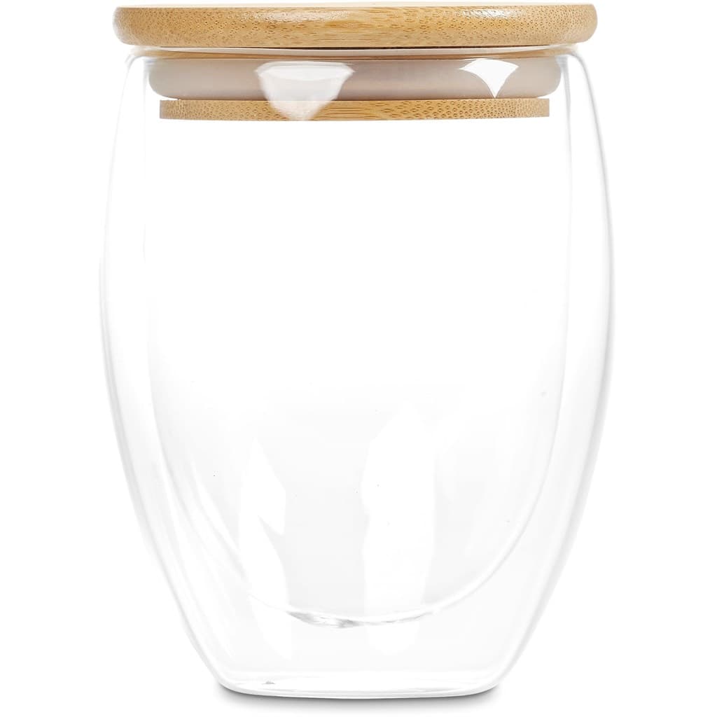 Okiyo Aibo Glass & Bamboo Coffee Set 14