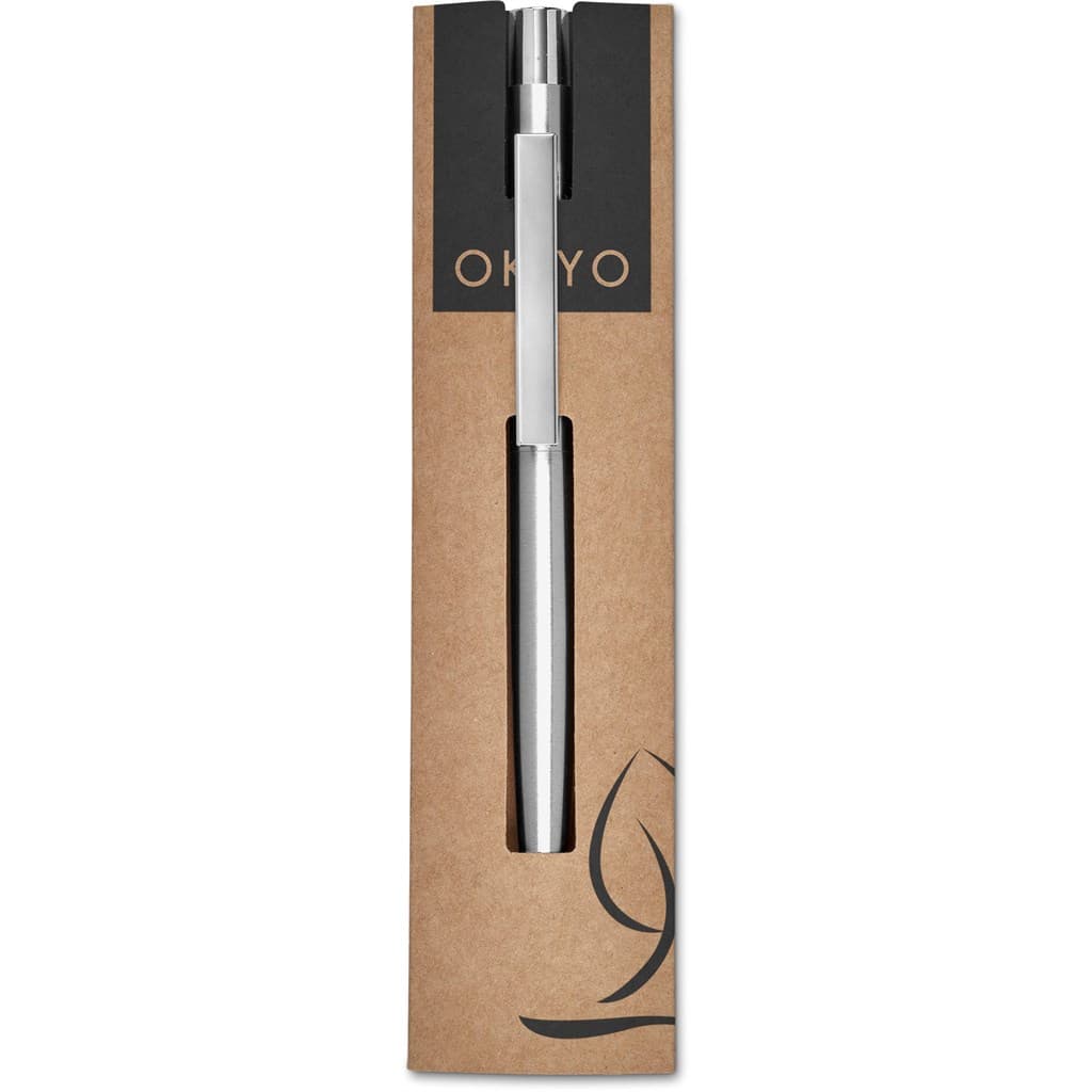 Okiyo Mio Recycled Stainless Steel Ball Pen 5