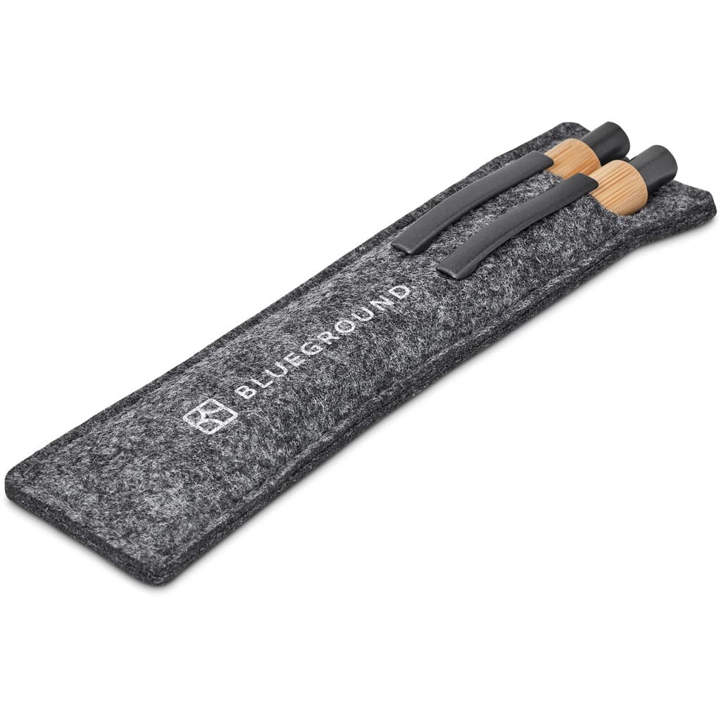 Okiyo Jona Bamboo Ball Pen & Pencil Set 3