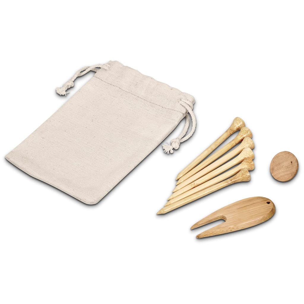 Okiyo Nikko Bamboo Golf Accessories Set 3