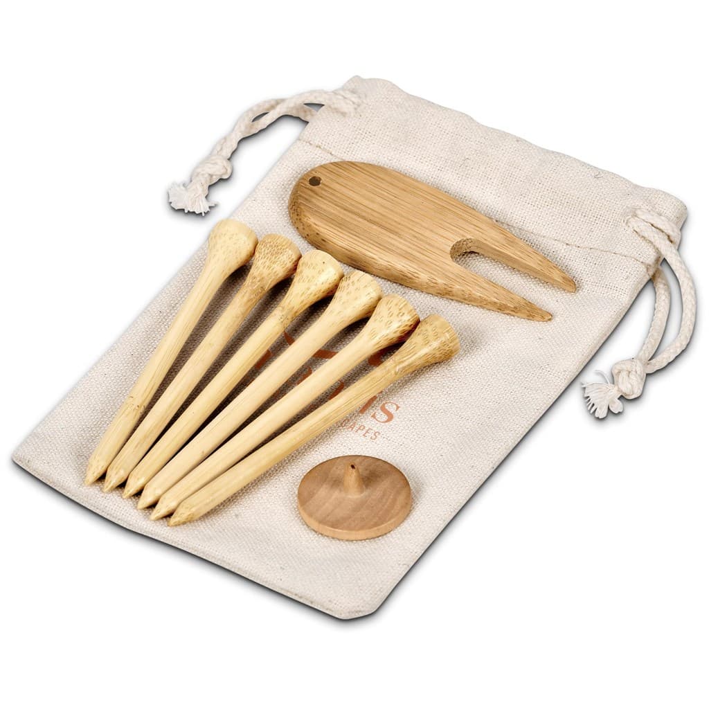 Okiyo Nikko Bamboo Golf Accessories Set 5