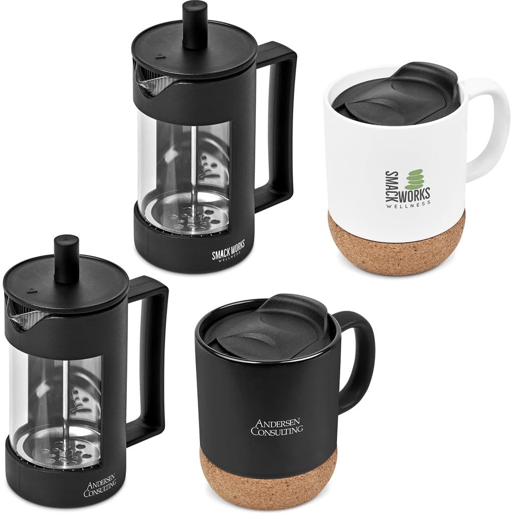 Serendipio Sienna Coffee Set 4