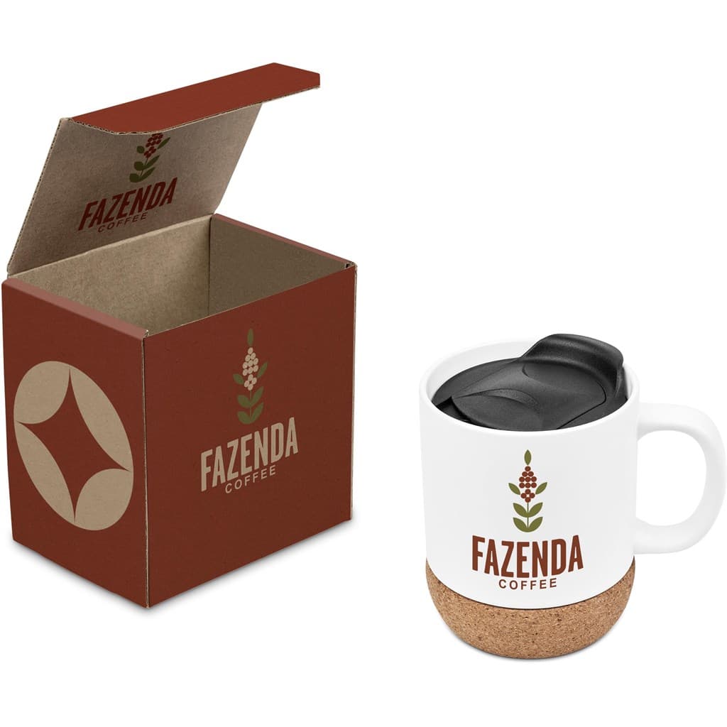 Serendipio Sienna Mug in Bianca Custom Gift Box 1