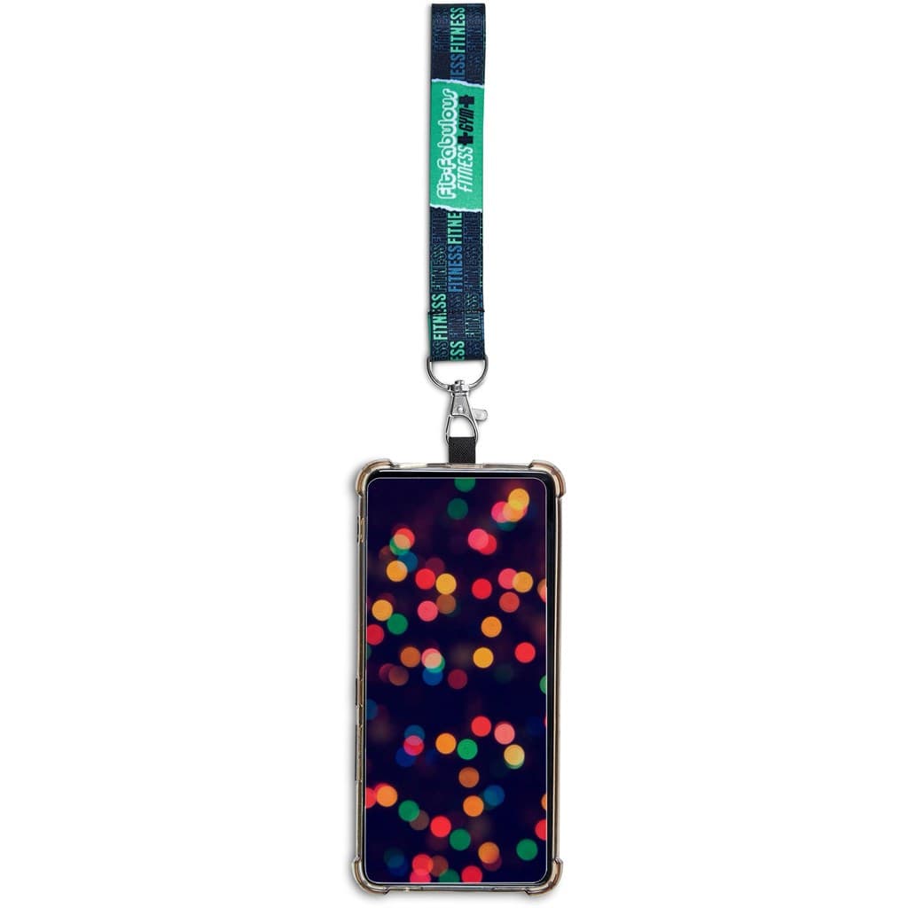 Altitude Rambler Single-Sided Sublimated Satin Wrist Phone Strap 17