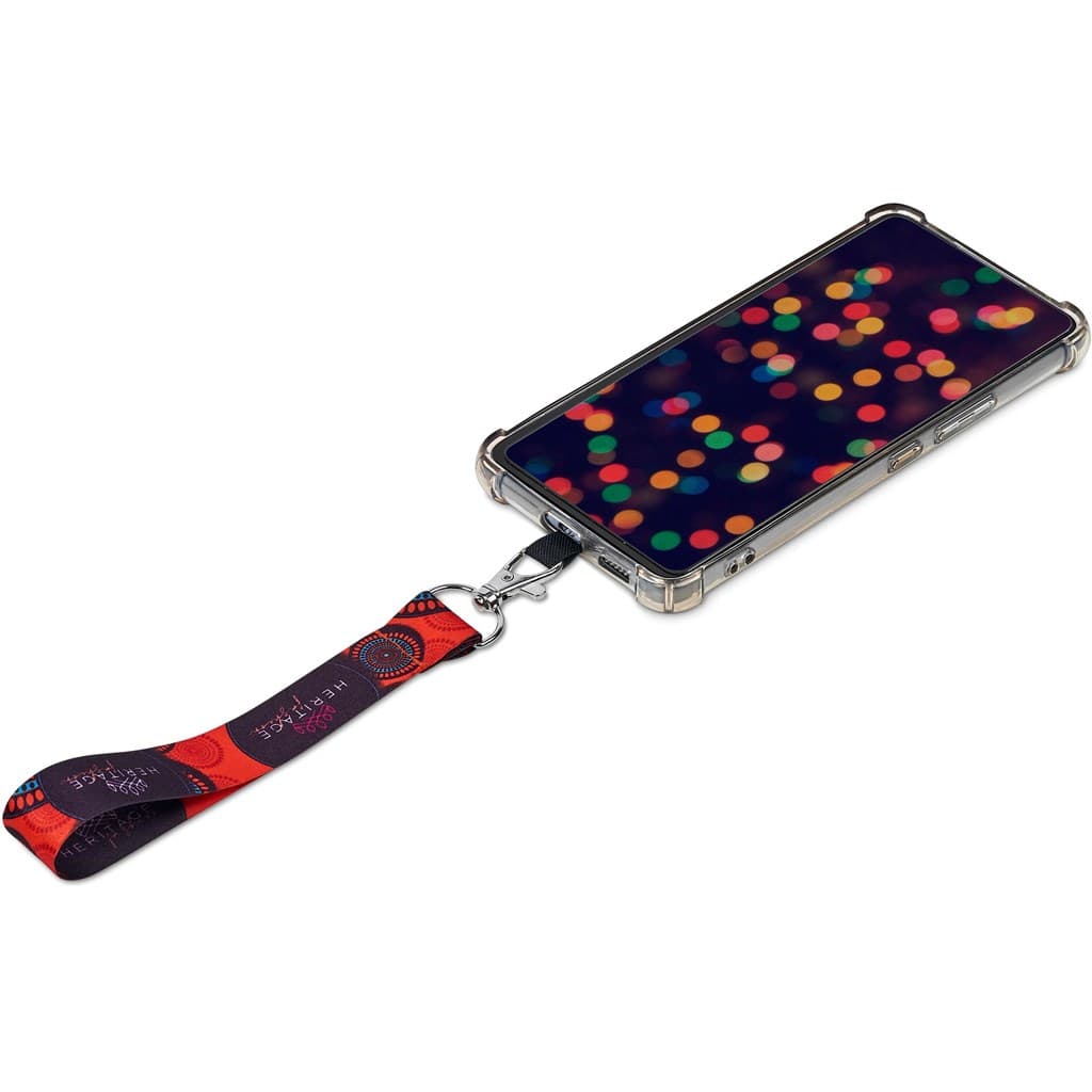 Altitude Rambler Single-Sided Sublimated Satin Wrist Phone Strap 24