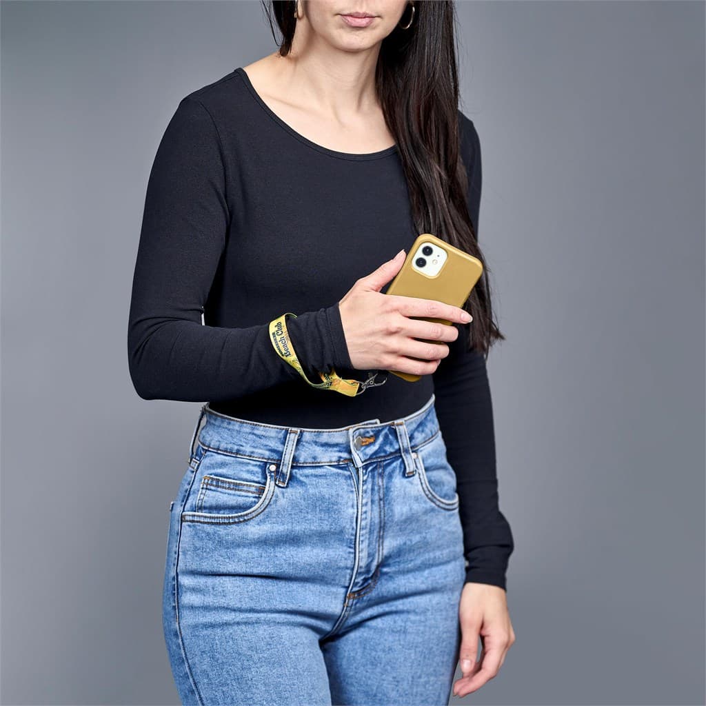 Altitude Rambler Single-Sided Sublimated Satin Wrist Phone Strap 18