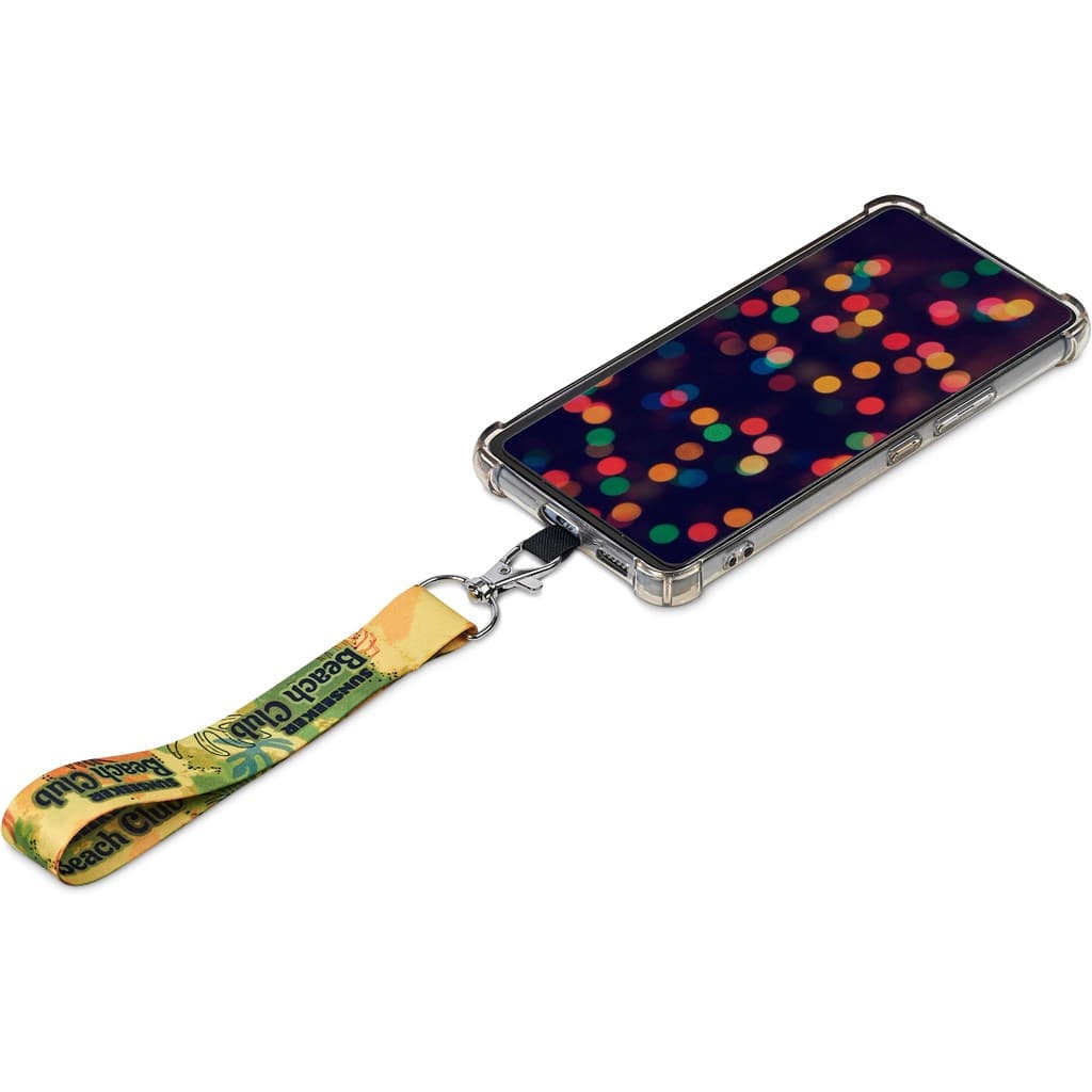 Altitude Rambler Single-Sided Sublimated Satin Wrist Phone Strap 4