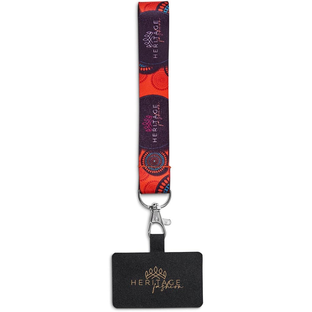 Altitude Rambler Single-Sided Sublimated Satin Wrist Phone Strap 5