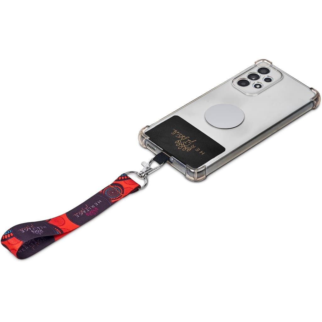 Altitude Rambler Single-Sided Sublimated Satin Wrist Phone Strap 15