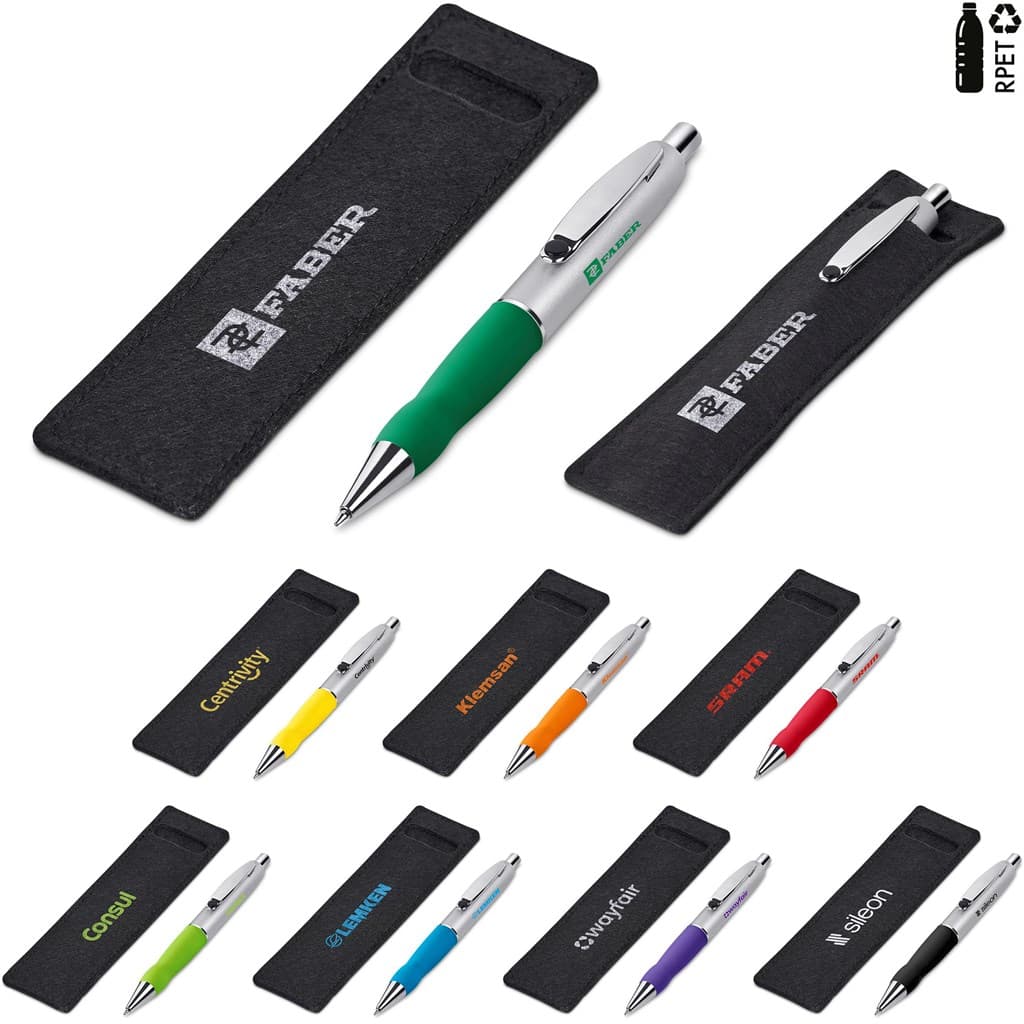 Altitude Turbo Tide Ball Pen in Felt Pouch 1