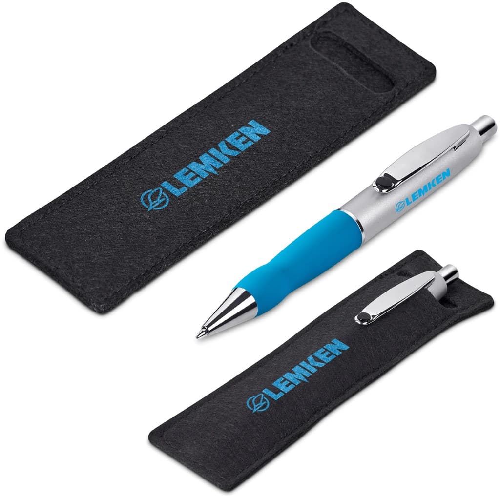 Altitude Turbo Tide Ball Pen in Felt Pouch 15
