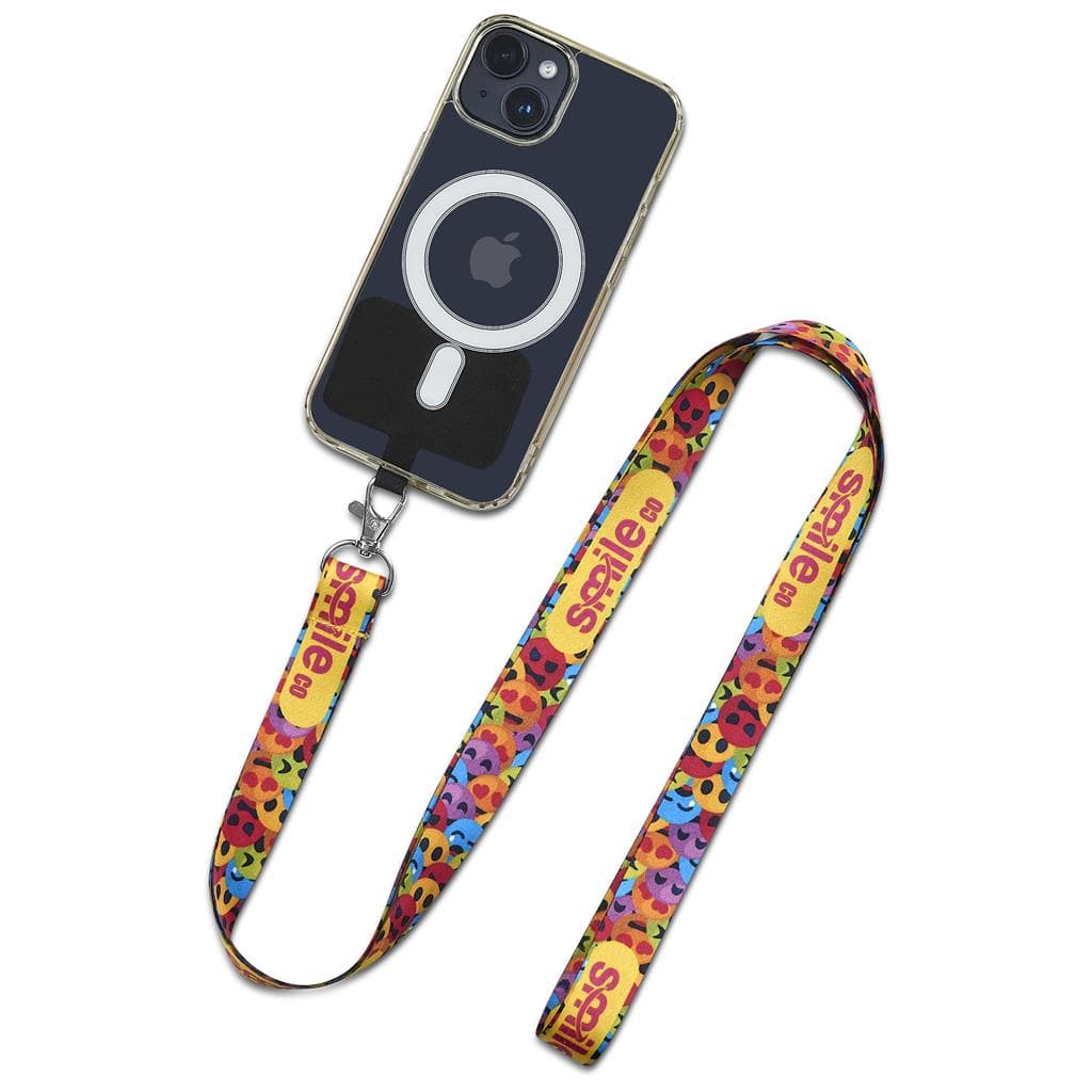 Altitude Turaco Double-Sided Sublimated Satin Crossbody Phone Strap 10