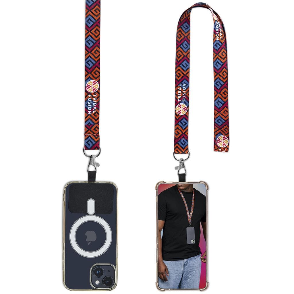 Altitude Firenze Double-Sided Sublimated Satin Phone Lanyard 1