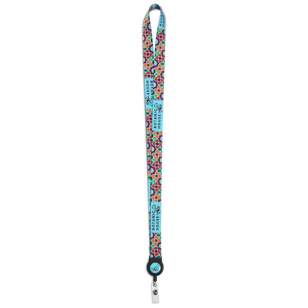 Altitude Badge Reel Double-Sided Sublimated Satin Lanyard 9