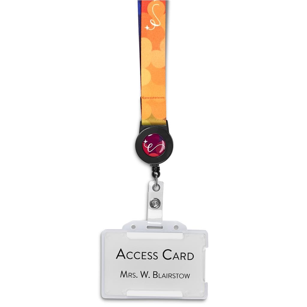 Altitude Badge Reel Double-Sided Sublimated Satin Lanyard 3
