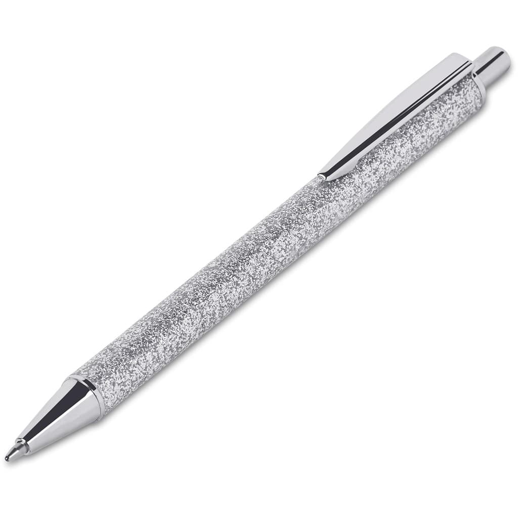Sparkle Ball Pen In Felt Pouch 5