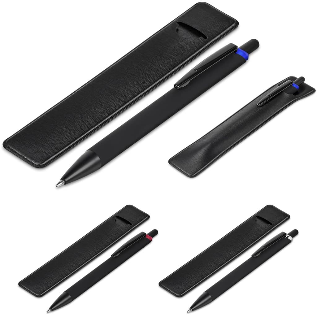 Shine Through Ball Pen In Pouch 2