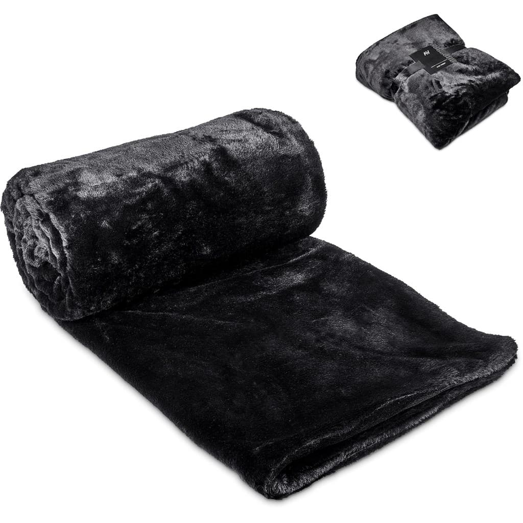 Alex Varga Palazzo Faux Fur Fleece Blanket 3