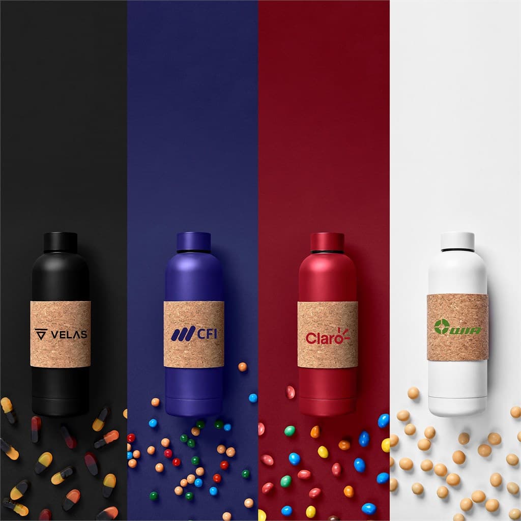 Kooshty Bermuda Kork Recycled Stainless Steel Water Bottle - 800ml 3