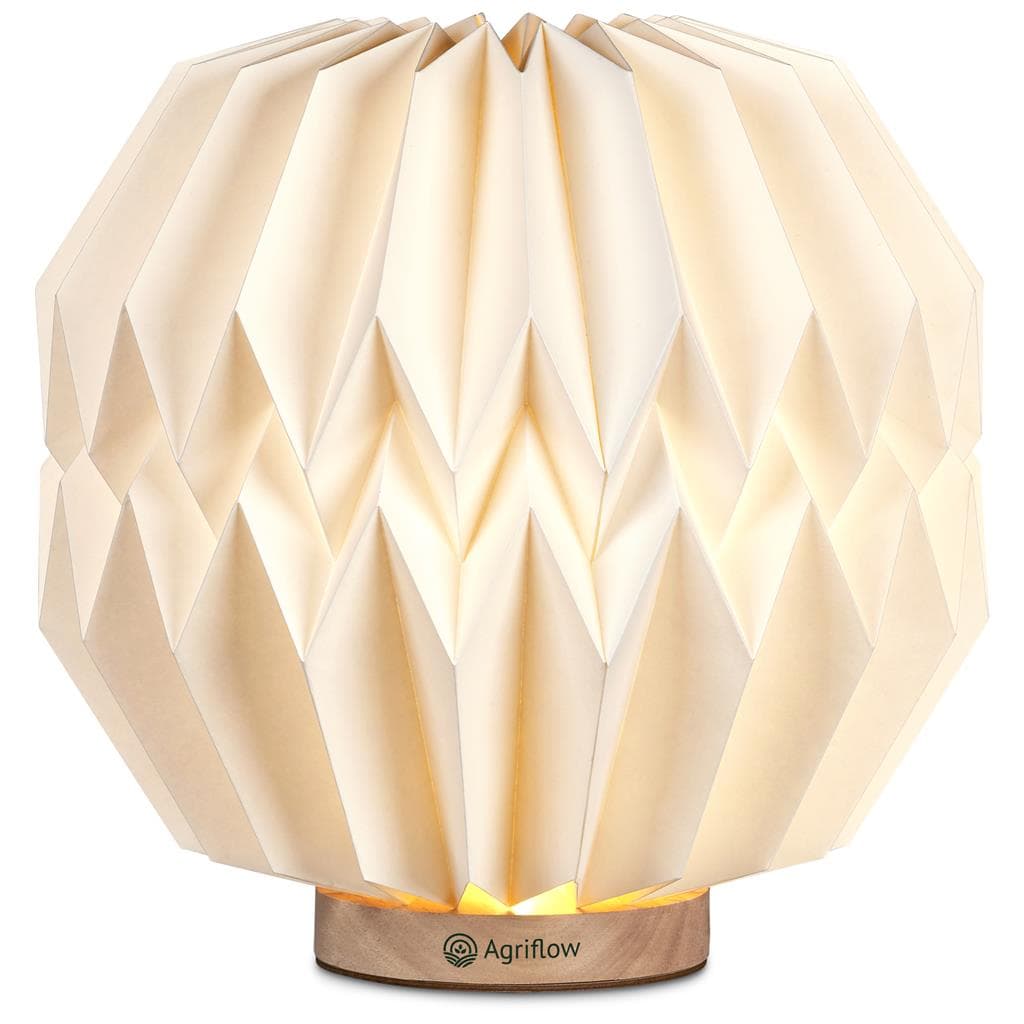 Okiyo Kosuke Wood & Paper LED Lamp 1