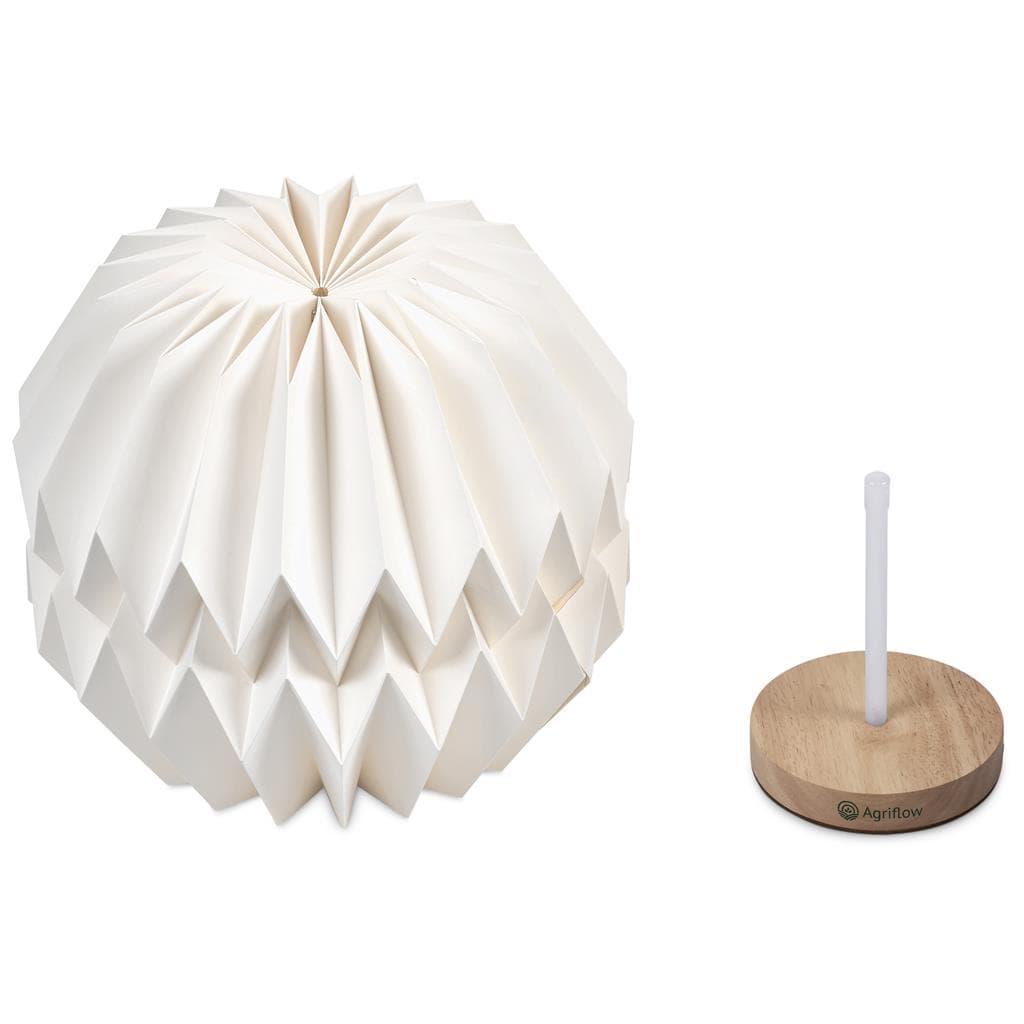 Okiyo Kosuke Wood & Paper LED Lamp 15