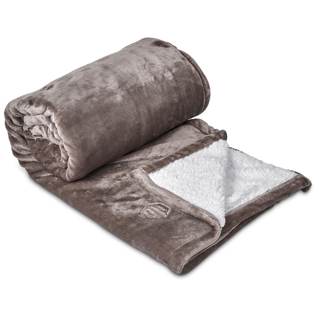 Serendipio Glacial Sherpa Fleece Blanket 15