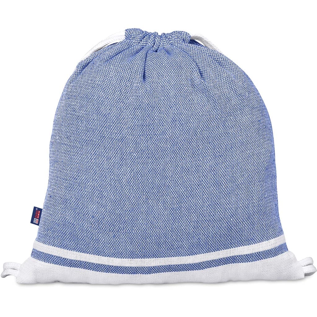 US Basic Santa Cruz Cotton-Rich Beach Towel & Drawstring Bag 8