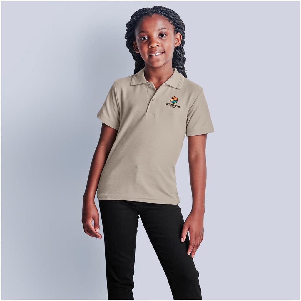 Kids Basic Pique Golf Shirt 3