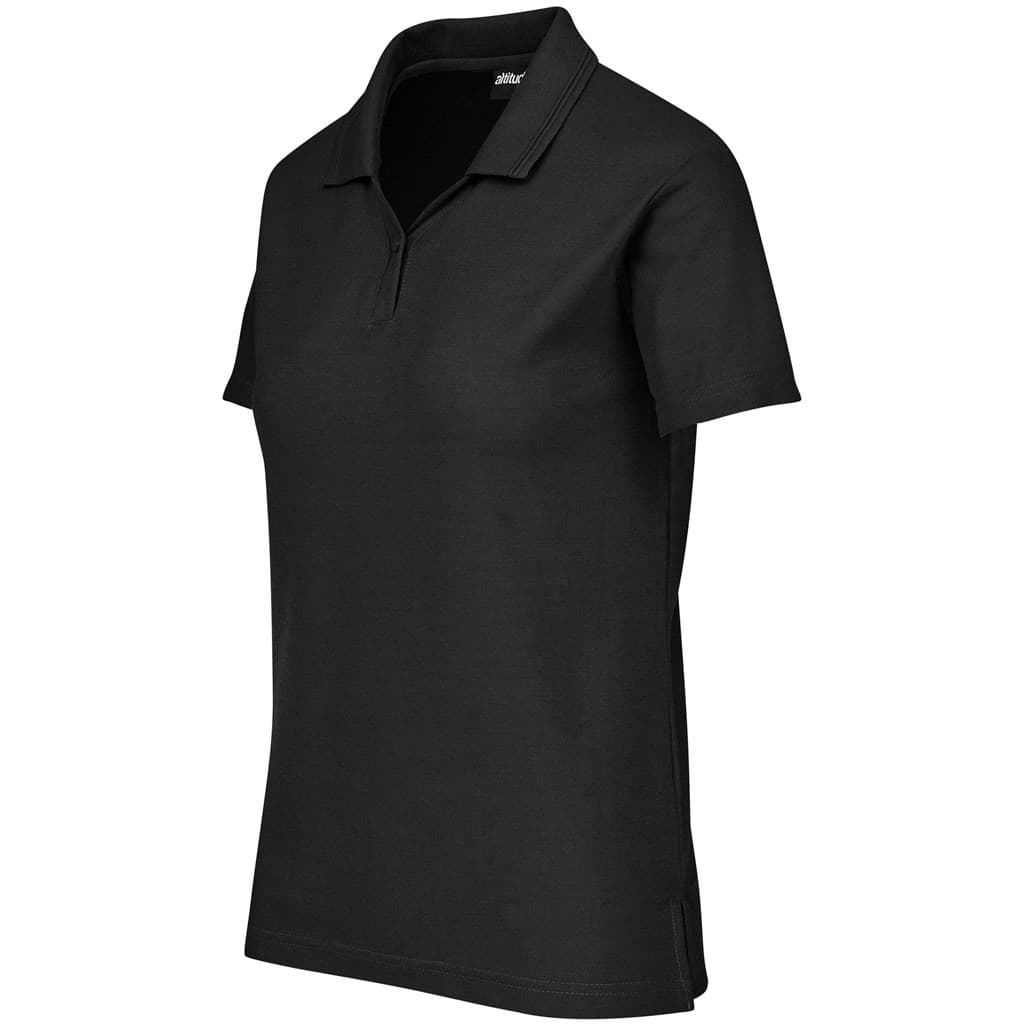 Ladies Basic Pique Golf Shirt 5