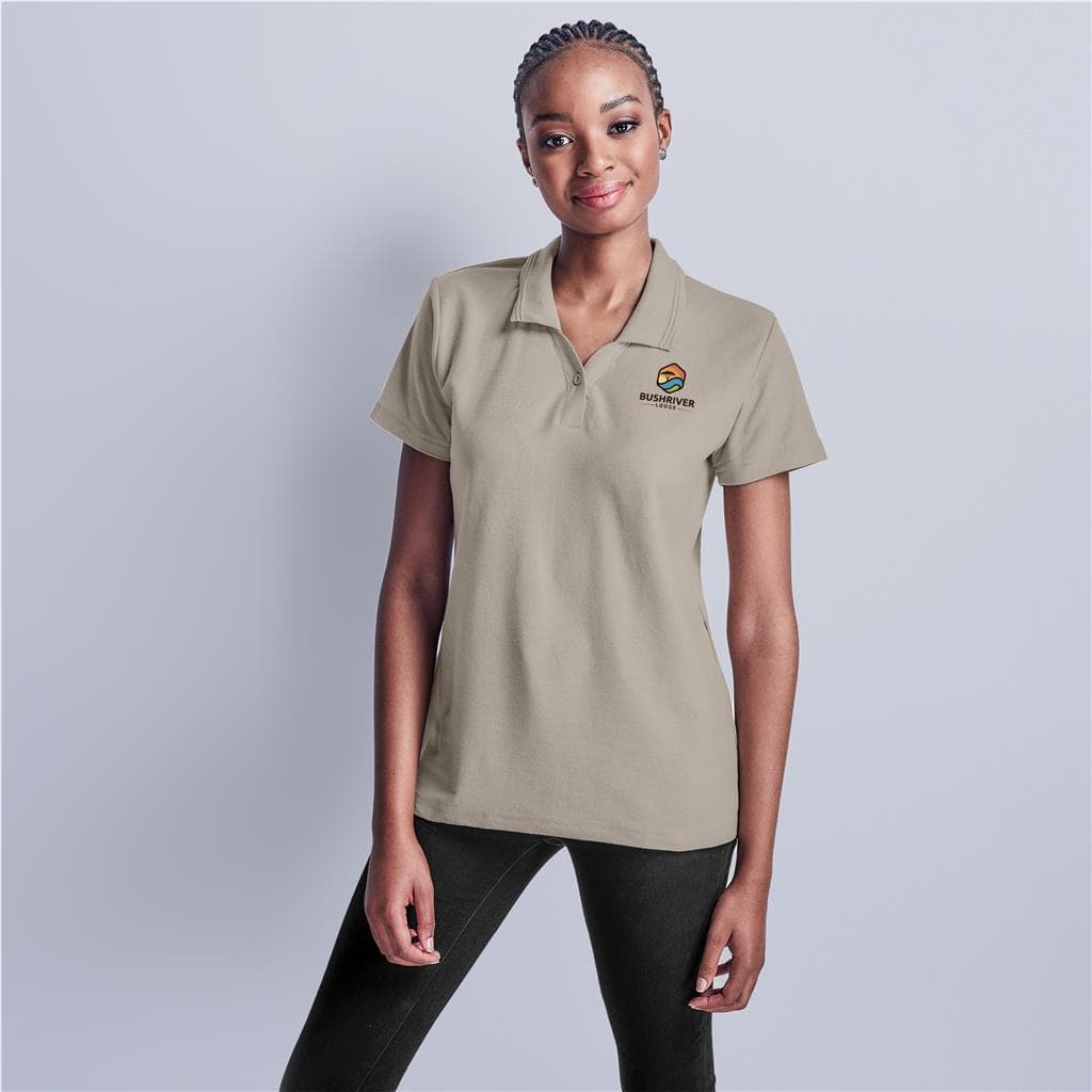 Ladies Basic Pique Golf Shirt 1