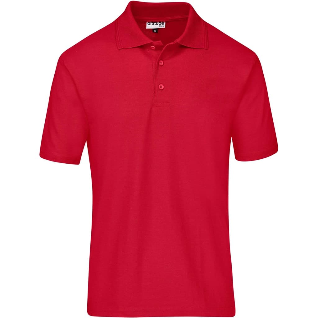Mens Basic Pique Golf Shirt 44