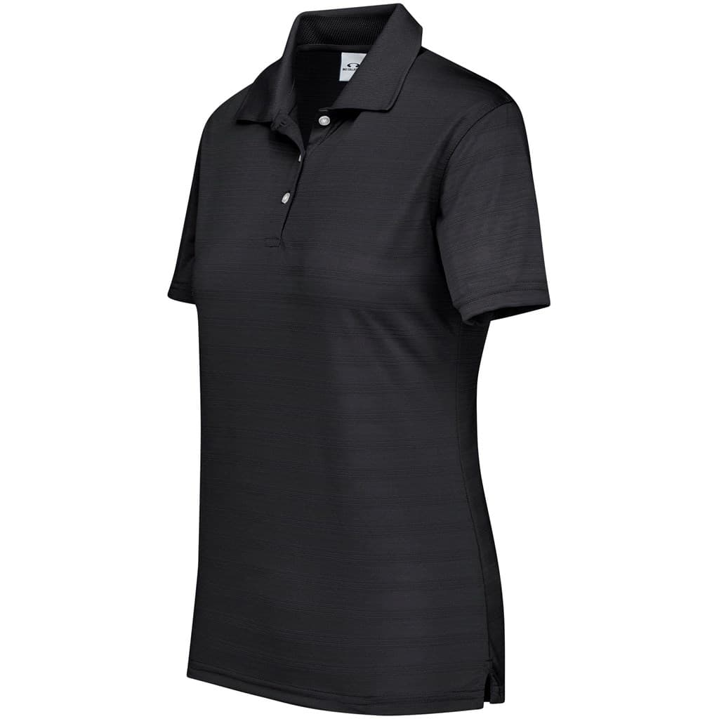 Ladies Icon Golf Shirt - Black 4